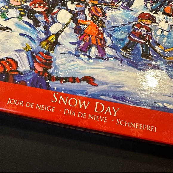 EUROGRAPHICS 1000pc Snow Day Puzzle - Picture 2 of 7